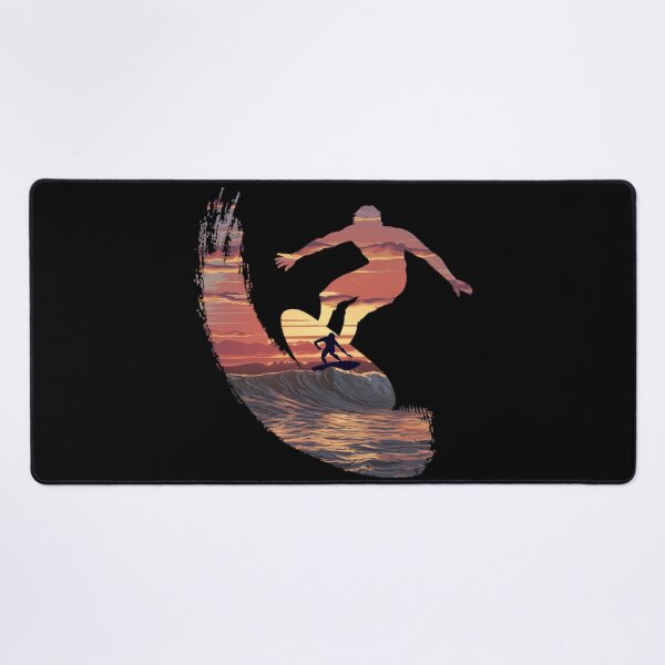Item preview, Uluwatu sunest surfer designed and sold by NextDoorShoop.