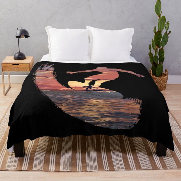 Item preview, Uluwatu sunest surfer designed and sold by NextDoorShoop.