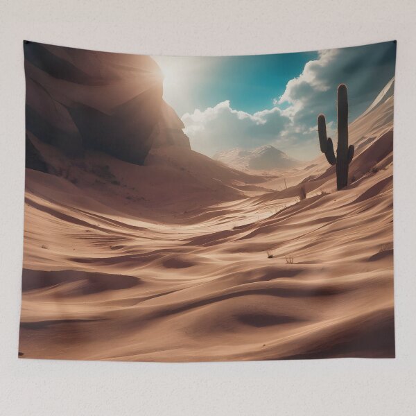 Item preview, desert, sun and clouds designed and sold by AA-designstore.