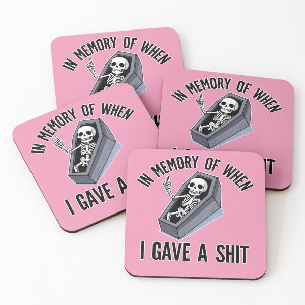 Item preview, In memory of when I gave a shit-  Witches with Attitude designed and sold by blackbean21.
