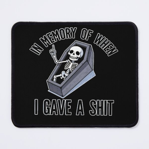 Item preview, In memory of when I gave a shit-  Witches with Attitude designed and sold by blackbean21.