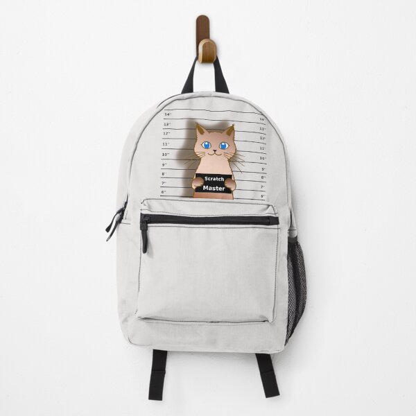 Item preview, Scratch Master - Funny Cat Mugshot designed and sold by 2Blue-Dots.