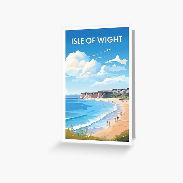 Artikel-Vorschau von Insel Wight, designt und verkauft von MarkedArtPrints.