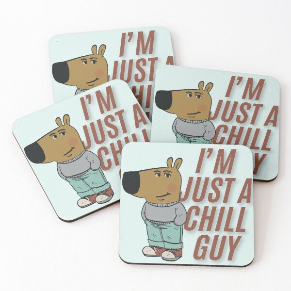 Item preview, Chill Guy meme  designed and sold by Fatimah Sheikh.