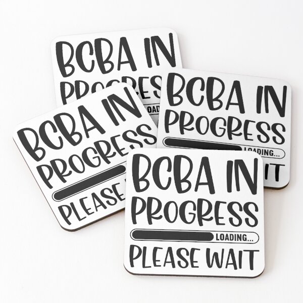 Item preview, BCBA In Progress ABA / ABA / aba Therapist / Behavior Analyst / Applied Behavior Analyst  designed and sold by zizo37.