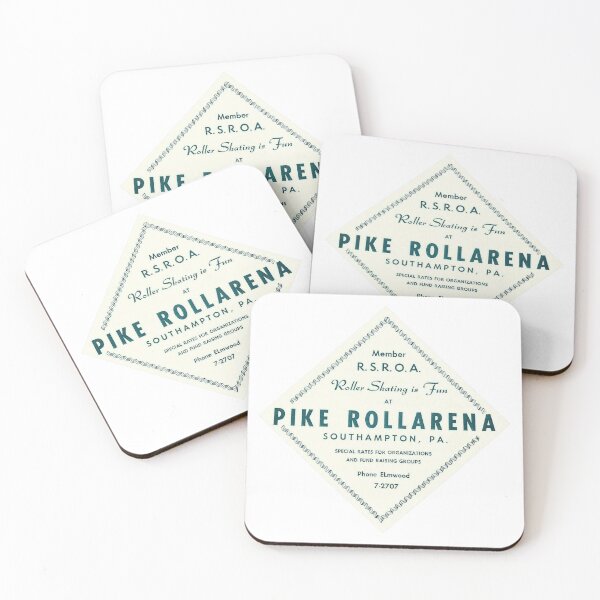 Item preview, Pike Rollarena Southampton Pennsylvania Roller Skating Rink Sticker Decal Label designed and sold by tislord.