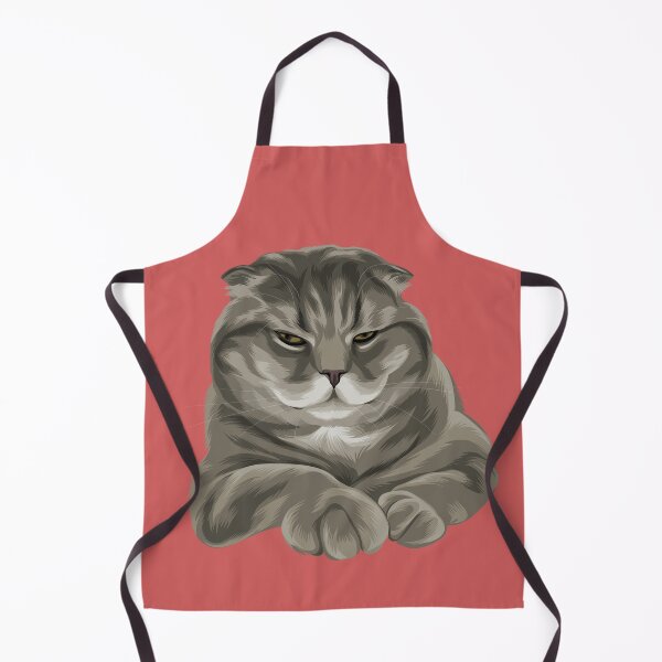 Item preview, Magical Scottish Fold Cat Portrait - Cute art for pet lovers designed and sold by Stickow.