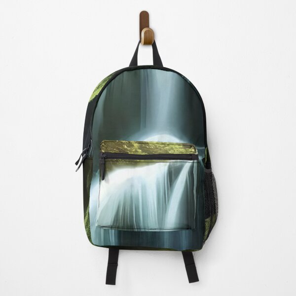 Item preview, waterfall in the green forest or green jungle 18 designed and sold by AA-designstore.