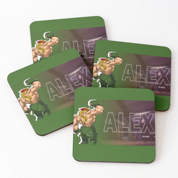 Item preview, Retro Fighter Hero Tribute - Bold Alex Inspired Artwork - sheets, puzzles, mouse pad, mugs designed and sold by MechanicalART.