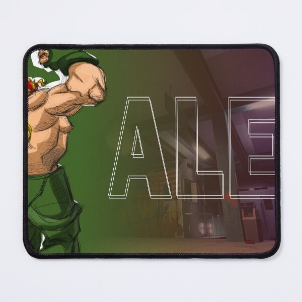 Item preview, Retro Fighter Hero Tribute - Bold Alex Inspired Artwork - sheets, puzzles, mouse pad, mugs designed and sold by MechanicalART.