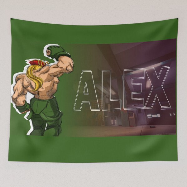 Item preview, Retro Fighter Hero Tribute - Bold Alex Inspired Artwork - sheets, puzzles, mouse pad, mugs designed and sold by MechanicalART.