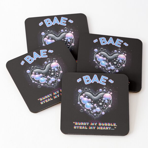 Item preview, "BAE Pastel Goth Bubble Heart Artwork"- From The "SAY WHAT NOW ?!?" Collection By TOUDOU DIGITAL designed and sold by ToudouDesign.