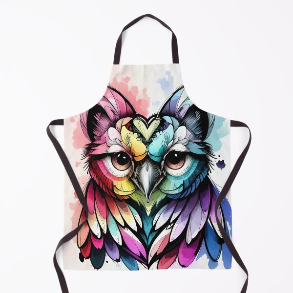Item preview, Vibrant Colourful Owl designed and sold by CJMarchese.
