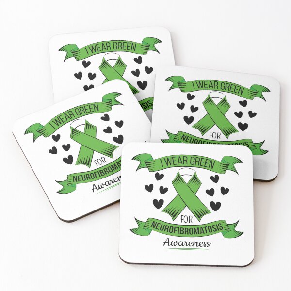 Item preview, Neurofibromatosis Awareness with Green Ribbon designed and sold by AdiApparel.