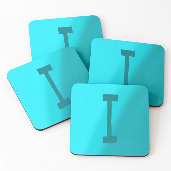 Item preview, Teal I with Gradient Background designed and sold by MusicQueen17.