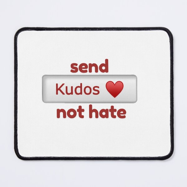Item preview, Send kudos not hate designed and sold by baranskini.