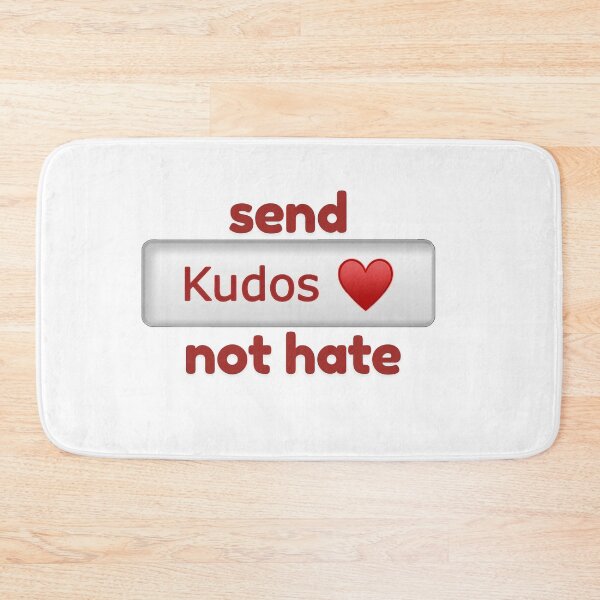 Item preview, Send kudos not hate designed and sold by baranskini.