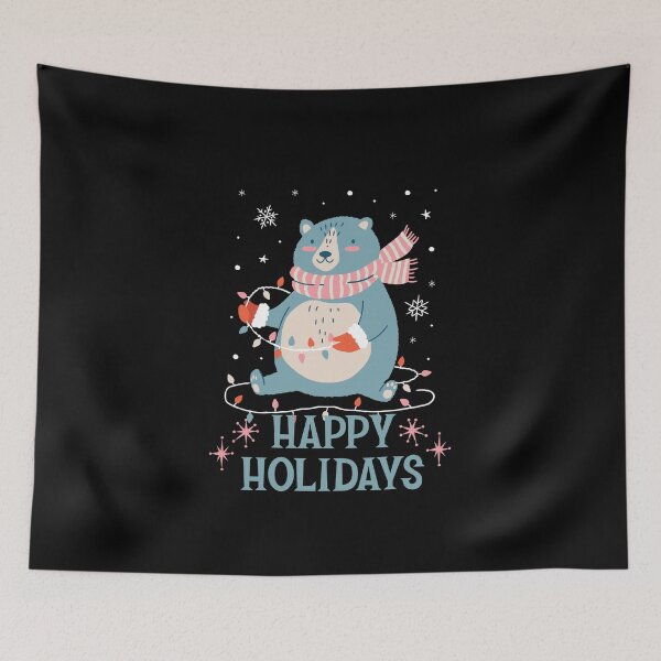 Artikelvorschau, Happy Holidays entworfen und verkauft von BesasDesigns.