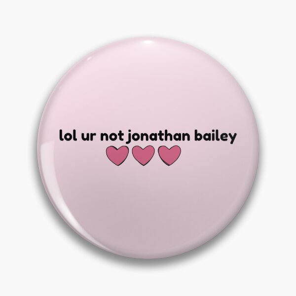 Item preview, Jonathan Bailey Sticker, lol ur not designed and sold by baranskini.