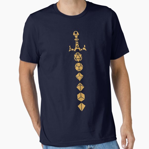 Item preview, Bronze Polyhedral Dice Sword Tabletop RPG Gaming designed and sold by pixeptional.