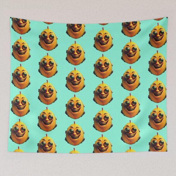 Item preview, Mango Smile Face | Fruits Patterns | Fruit Creatures Collection designed and sold by monkeybusiness.pt.