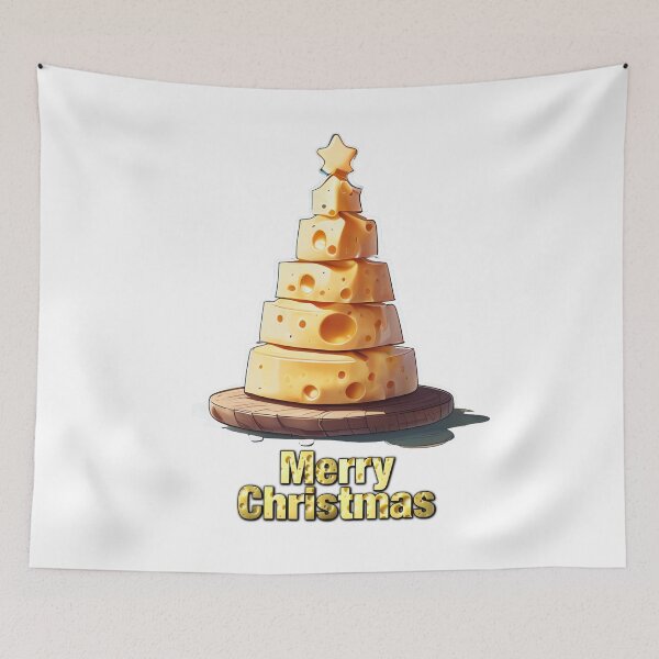 Item preview, Christmas Tree made of Cheese designed and sold by GetContented.