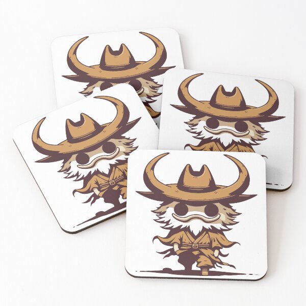 Item preview, Cute Furry Yokai Cowboy with Mustache and Hat designed and sold by Yokai-Infinity.