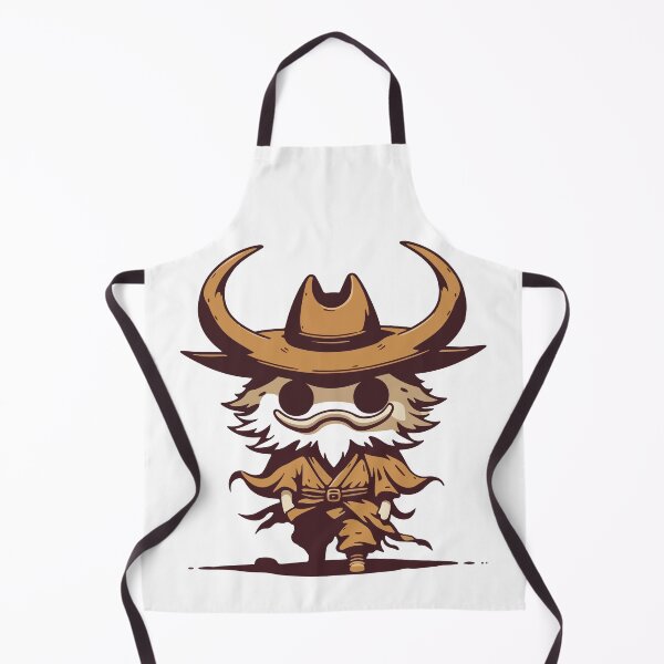 Item preview, Cute Furry Yokai Cowboy with Mustache and Hat designed and sold by Yokai-Infinity.