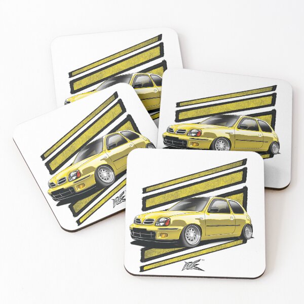 Item preview, march micra k11 hatchback yellow  designed and sold by NaquashM.