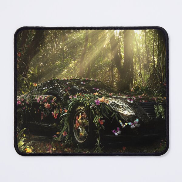 Item preview, Nature's Overtake: The Bloom of Forgotten Roads designed and sold by oanaunciuleanu.