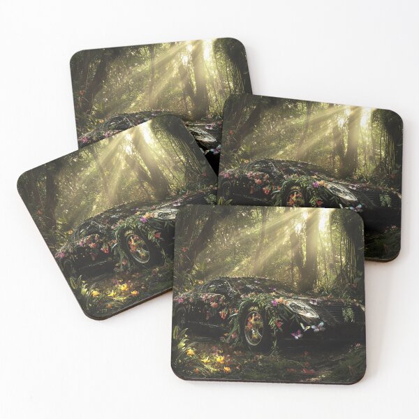 Item preview, Nature's Overtake: The Bloom of Forgotten Roads designed and sold by oanaunciuleanu.