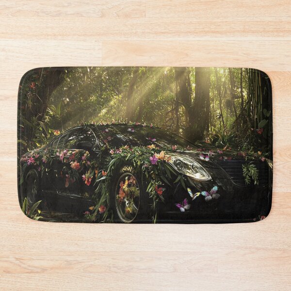 Item preview, Nature's Overtake: The Bloom of Forgotten Roads designed and sold by oanaunciuleanu.