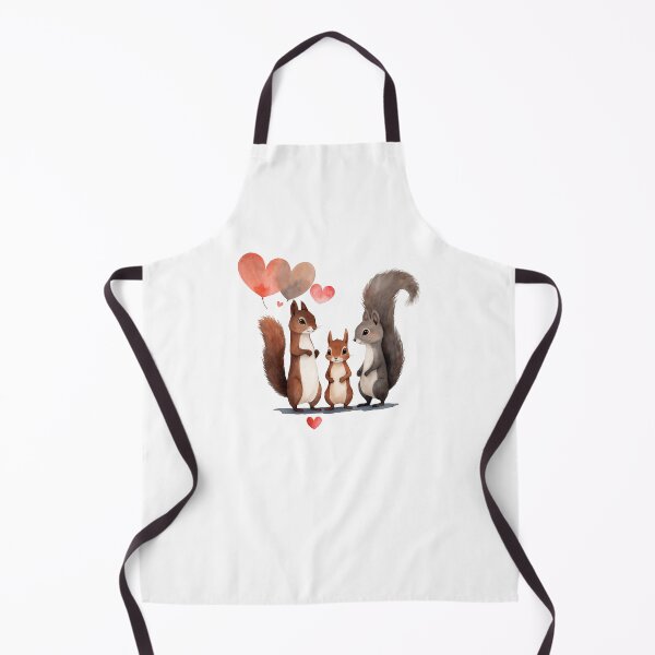 Item preview, Watercolor squirrels family, watercolor valentine day, love, adorable squirrels designed and sold by Victoria Riabov.
