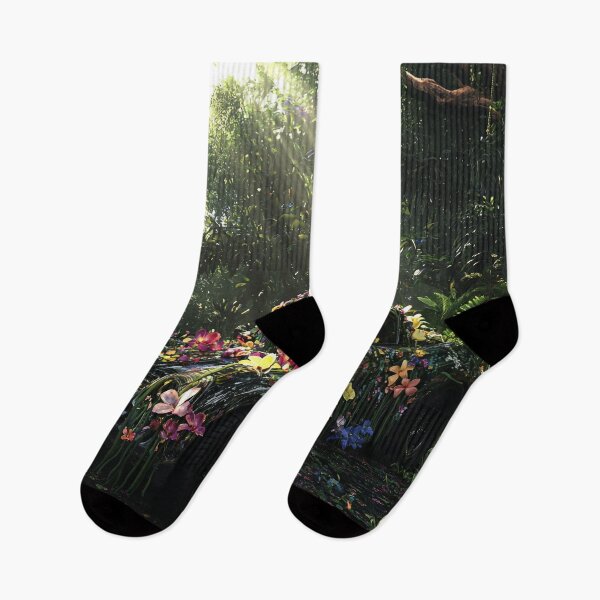 Item preview, Nature's Overtake: The Bloom of Forgotten Roads designed and sold by oanaunciuleanu.