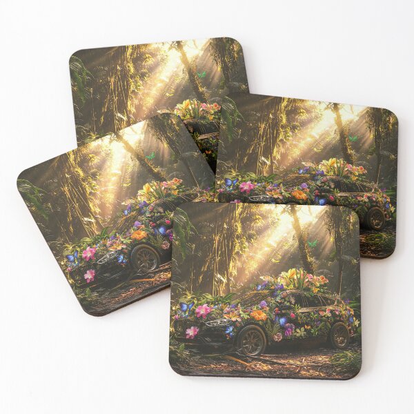 Item preview, Nature's Overtake: The Bloom of Forgotten Roads designed and sold by oanaunciuleanu.