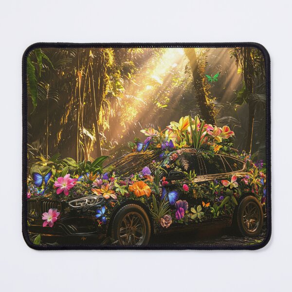 Item preview, Nature's Overtake: The Bloom of Forgotten Roads designed and sold by oanaunciuleanu.