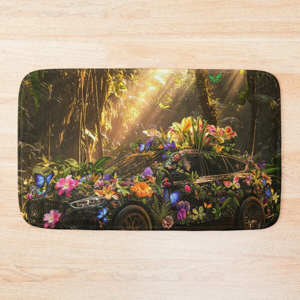 Item preview, Nature's Overtake: The Bloom of Forgotten Roads designed and sold by oanaunciuleanu.