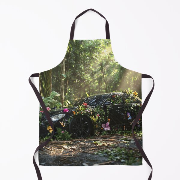 Item preview, Nature's Overtake: The Bloom of Forgotten Roads designed and sold by oanaunciuleanu.