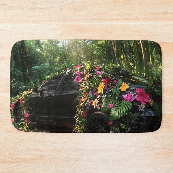 Item preview, Nature's Overtake: The Bloom of Forgotten Roads designed and sold by oanaunciuleanu.