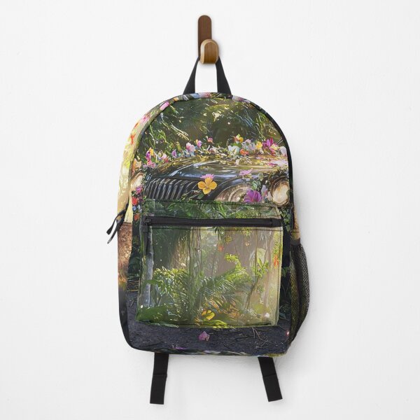 Item preview, Nature's Overtake: The Bloom of Forgotten Roads designed and sold by oanaunciuleanu.