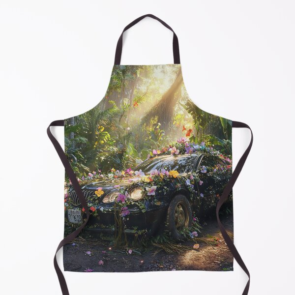 Item preview, Nature's Overtake: The Bloom of Forgotten Roads designed and sold by oanaunciuleanu.