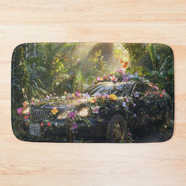 Item preview, Nature's Overtake: The Bloom of Forgotten Roads designed and sold by oanaunciuleanu.