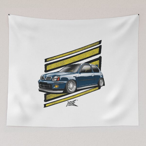 Item preview, march micra k11 hatchback blue  designed and sold by NaquashM.
