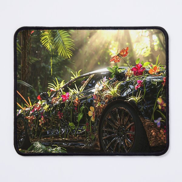 Item preview, Nature's Overtake: The Bloom of Forgotten Roads designed and sold by oanaunciuleanu.