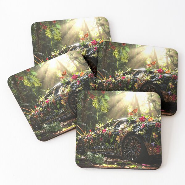 Item preview, Nature's Overtake: The Bloom of Forgotten Roads designed and sold by oanaunciuleanu.