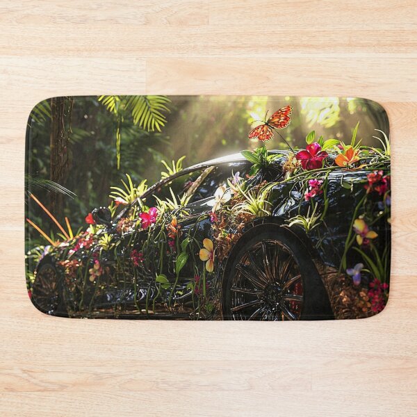Item preview, Nature's Overtake: The Bloom of Forgotten Roads designed and sold by oanaunciuleanu.