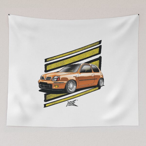 Item preview, march micra k11 hatchback orange  designed and sold by NaquashM.