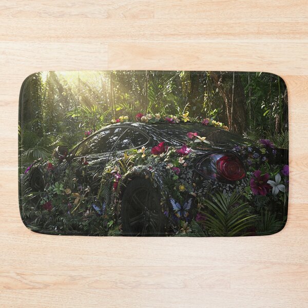 Item preview, Nature's Overtake: The Bloom of Forgotten Roads designed and sold by oanaunciuleanu.