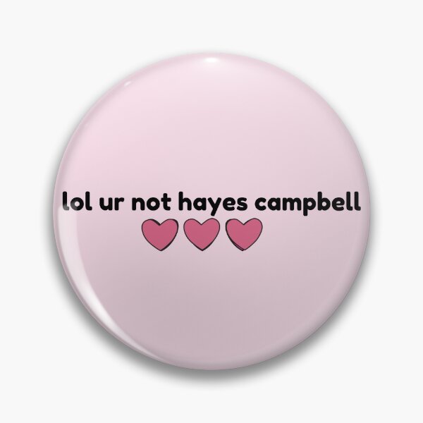 Item preview, Hayes Campbell Sticker, lol ur not designed and sold by baranskini.