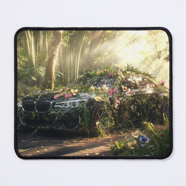 Item preview, Nature's Overtake: The Bloom of Forgotten Roads designed and sold by oanaunciuleanu.